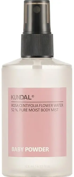 بادی میست کوندال Kundal Pure Moist Body Mist Baby Powder 128ml